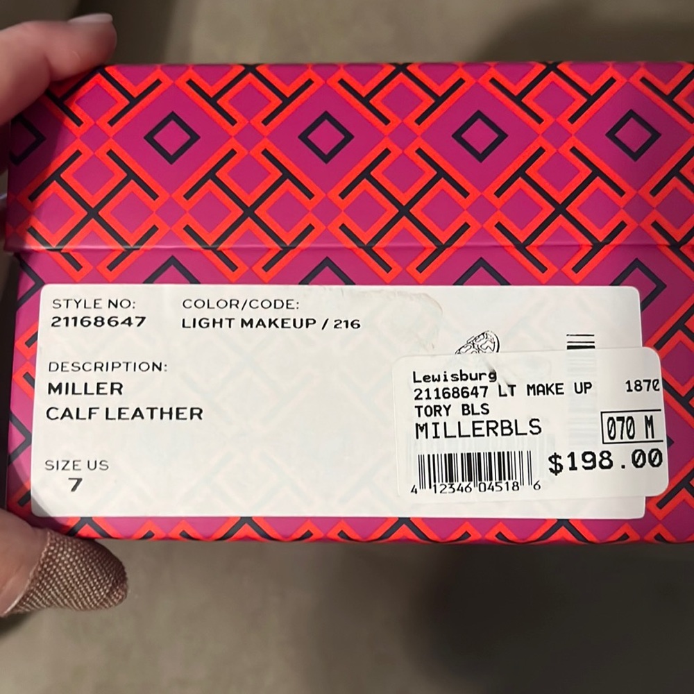 Tory Burch Miller sandals size 7